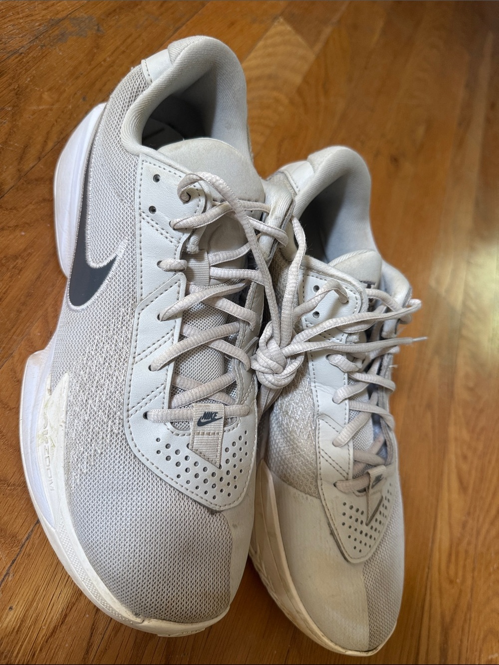 Nike Light Gray and Dark Gray Trainers-Men size 10.5